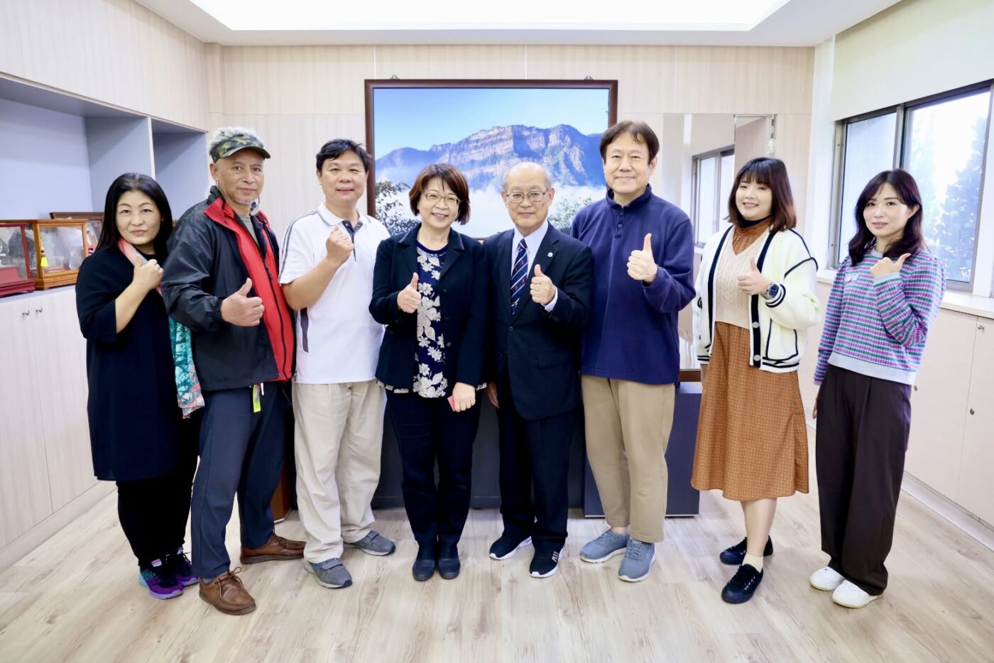 討論日本「台灣世界遺產登錄應援會」創會十周年的慶祝活動